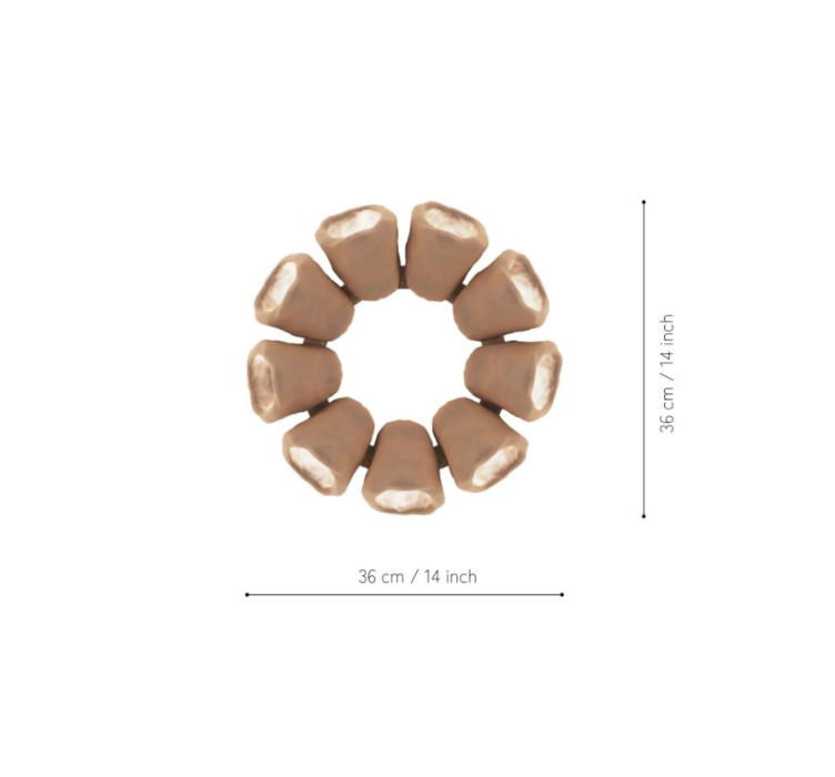 Кругле бра Pecherna sconce 'circle 4'12